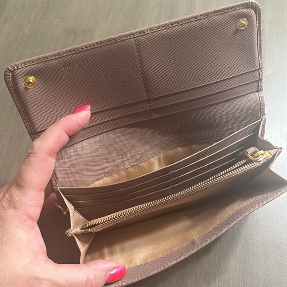 Prada Saffiano Leather Wallet - Picture 5 of 11